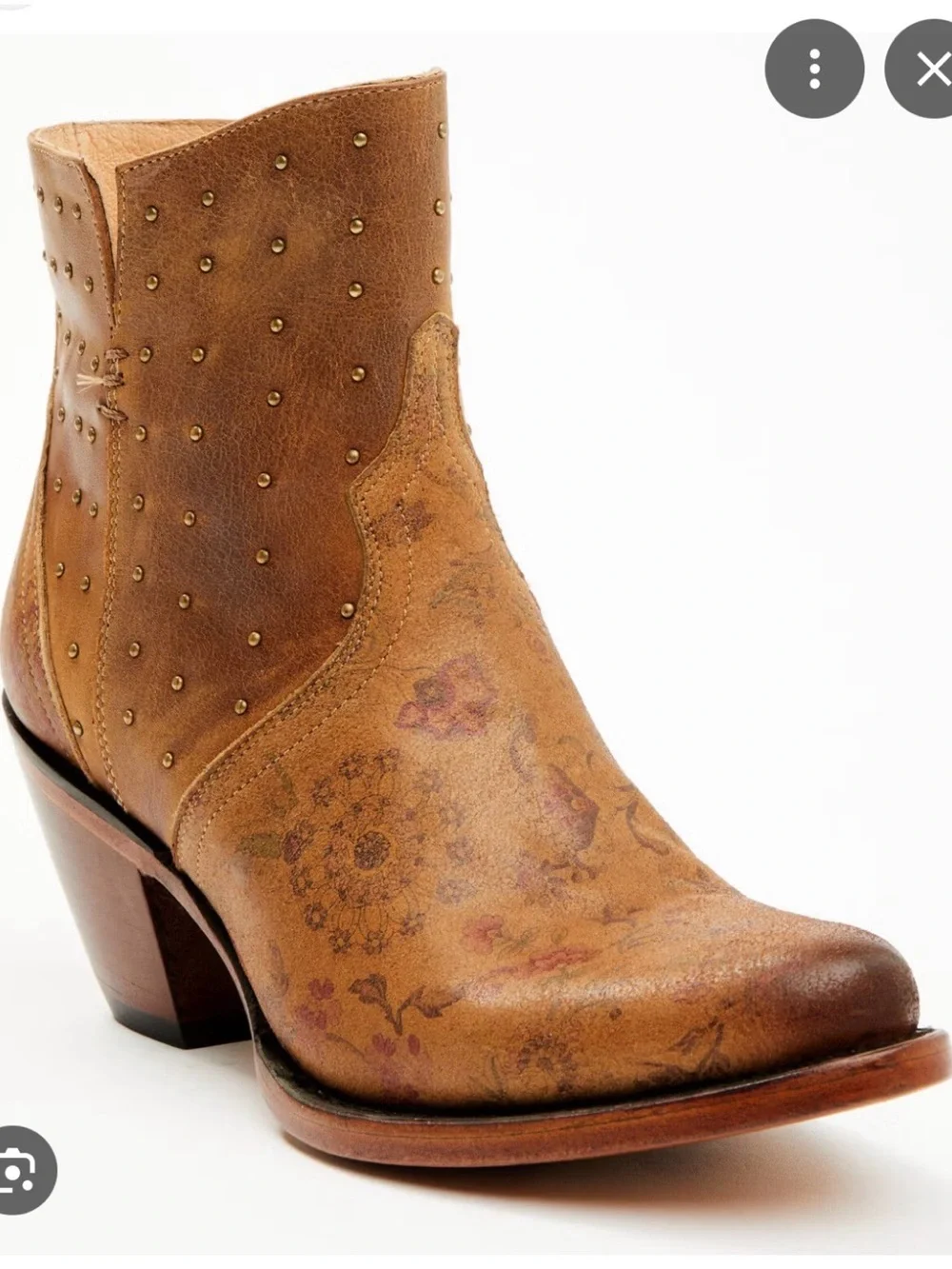 Lucchese Women's Harley Fashion Booties - Round Toe - 8
